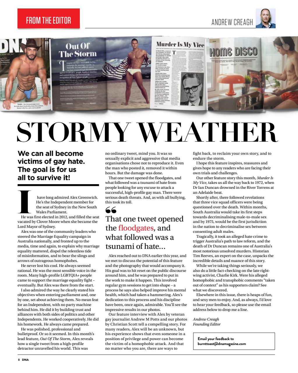 DNA Magazine Preview Pages