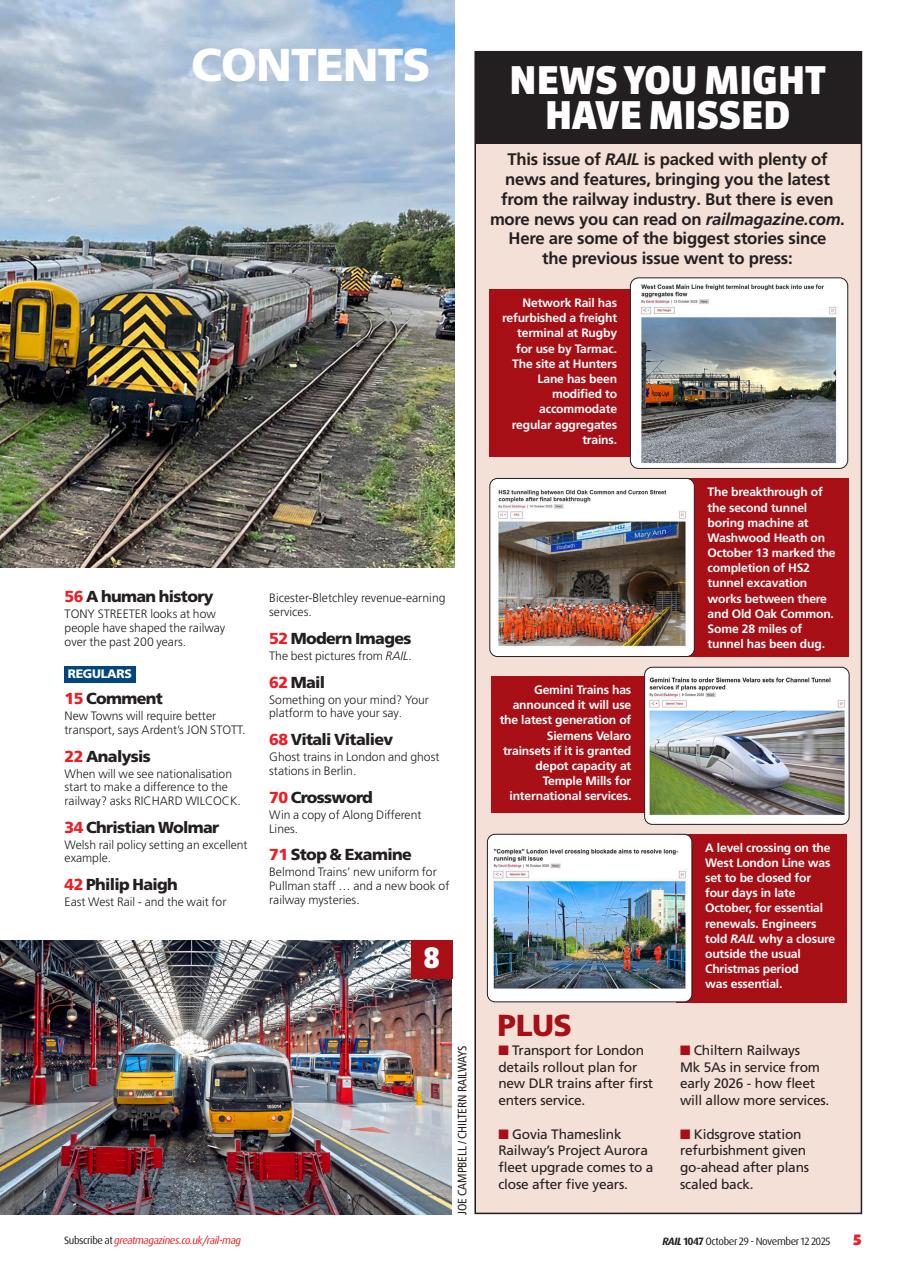 Rail Preview Pages