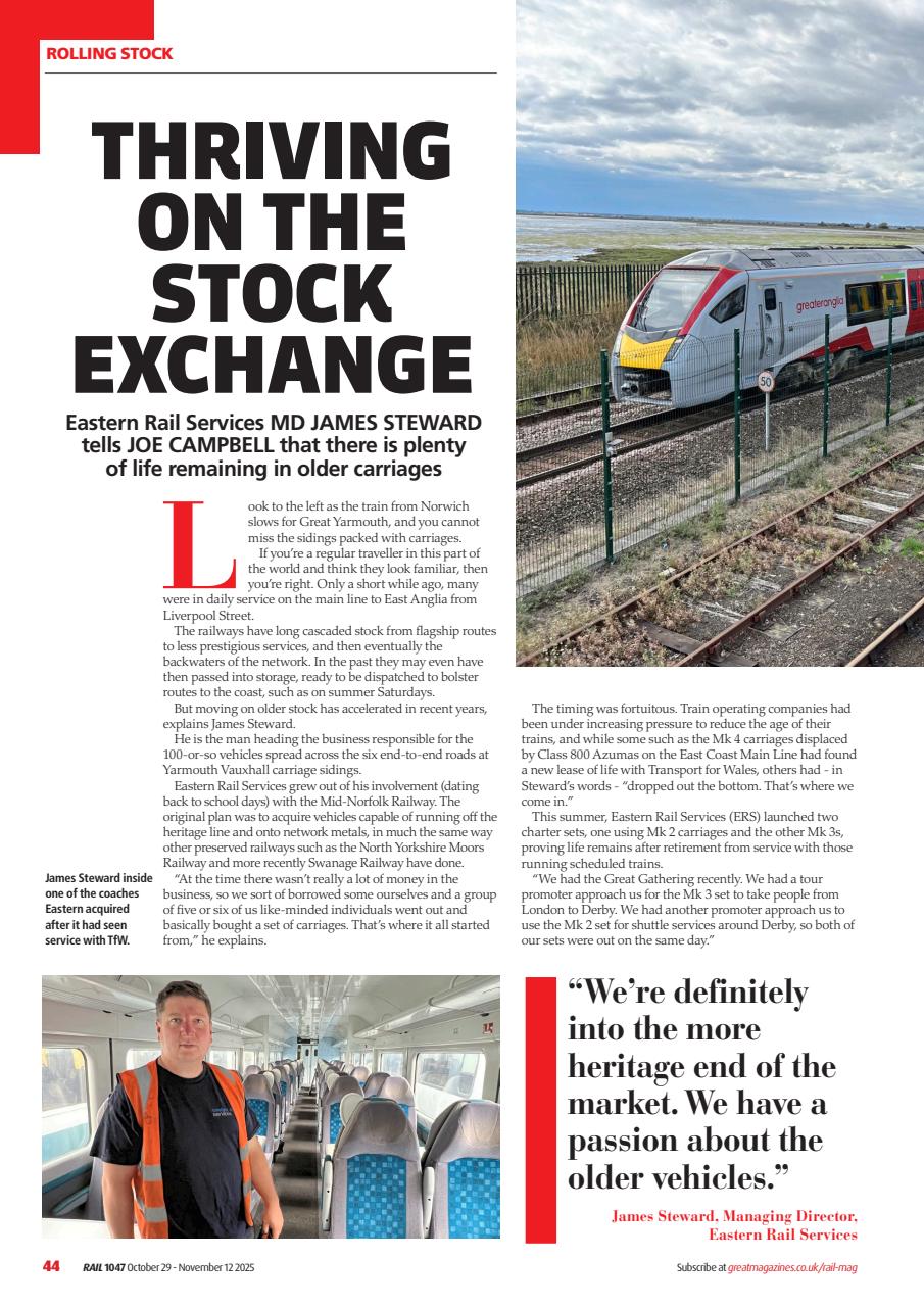 Rail Preview Pages
