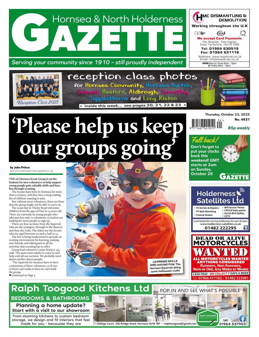 The Holderness & Hornsea Gazette Preview Pages