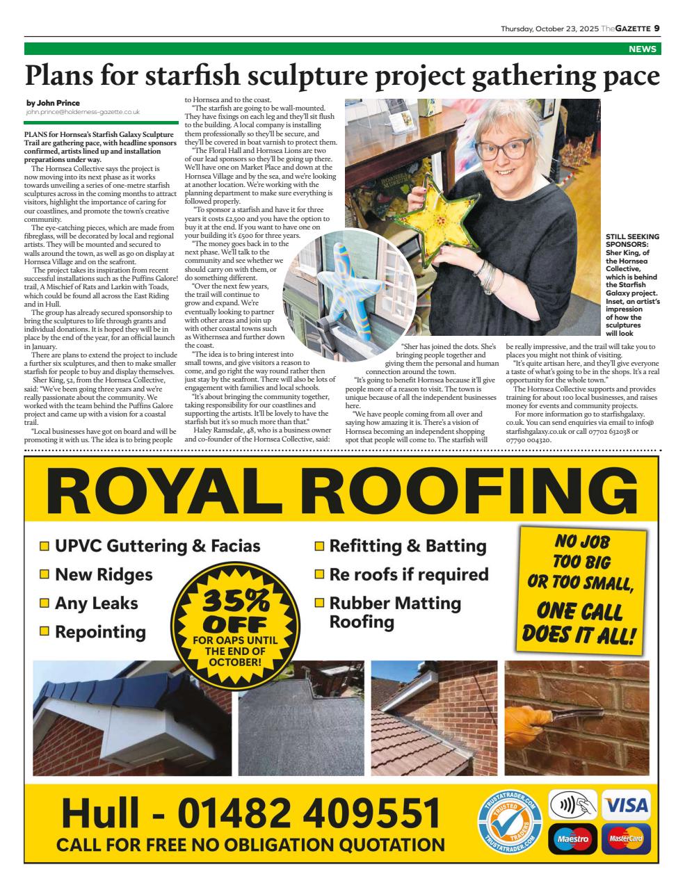 The Holderness & Hornsea Gazette Preview Pages