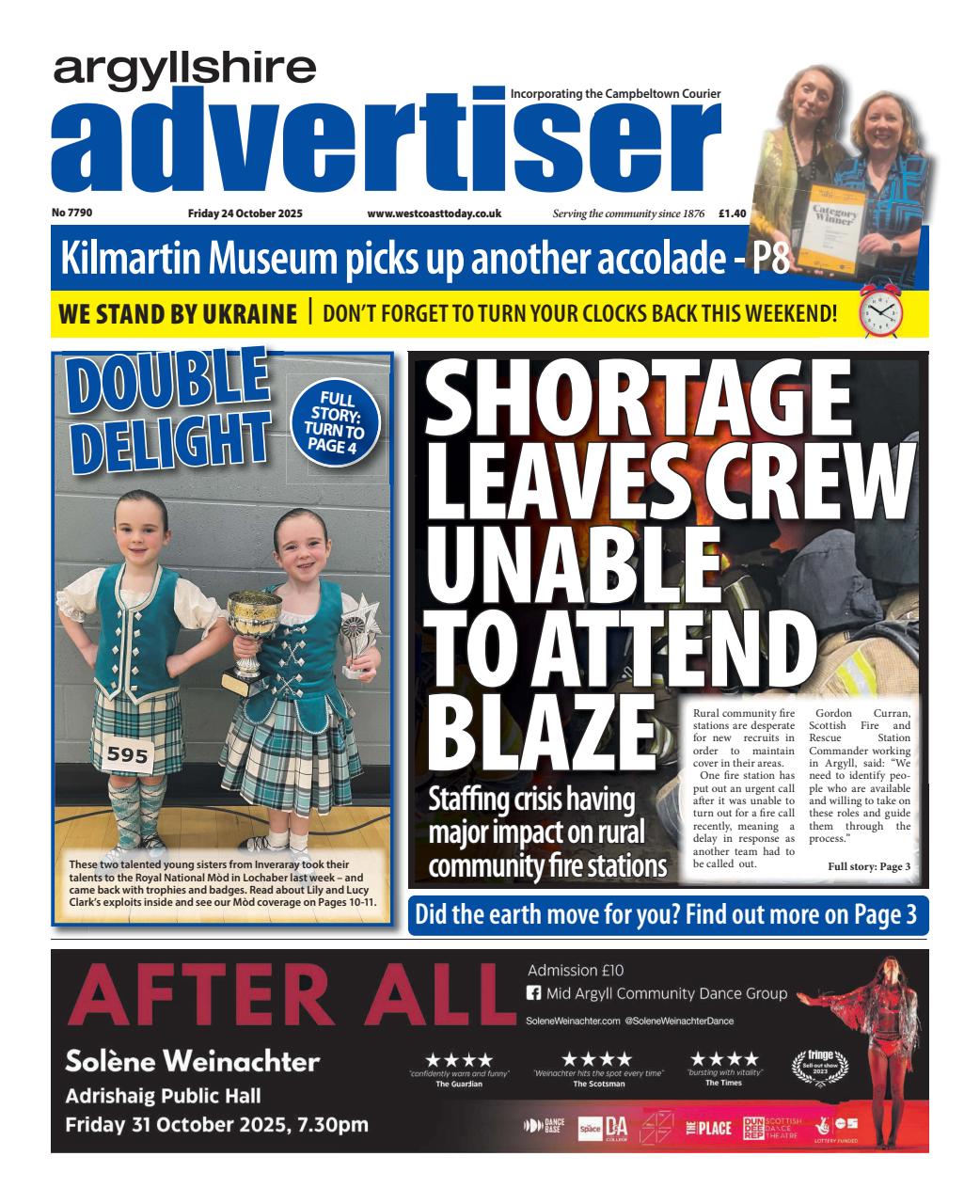 Argyllshire Advertiser Preview Pages