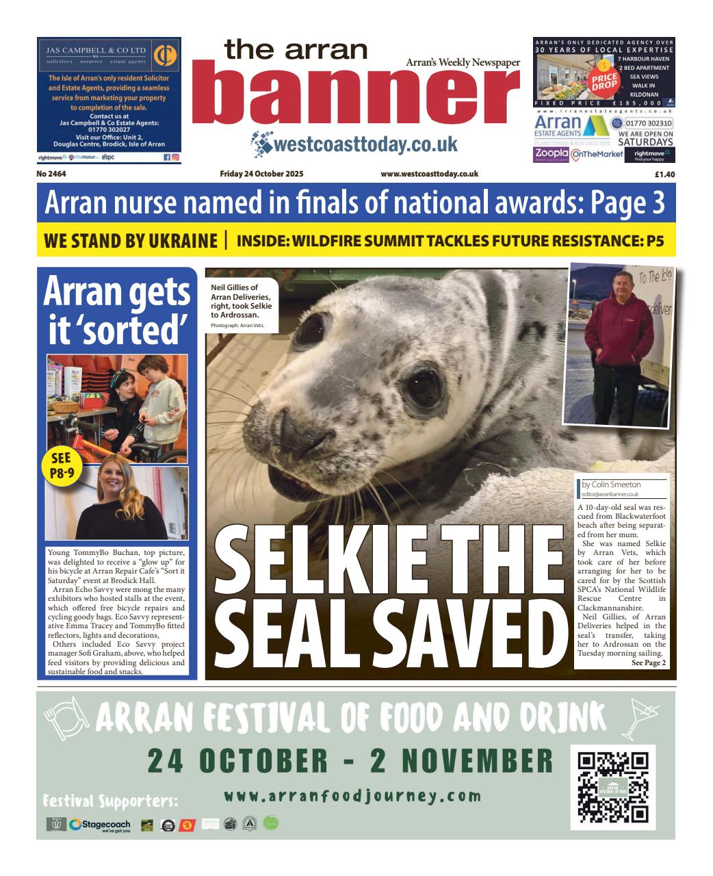 Arran Banner Preview Pages