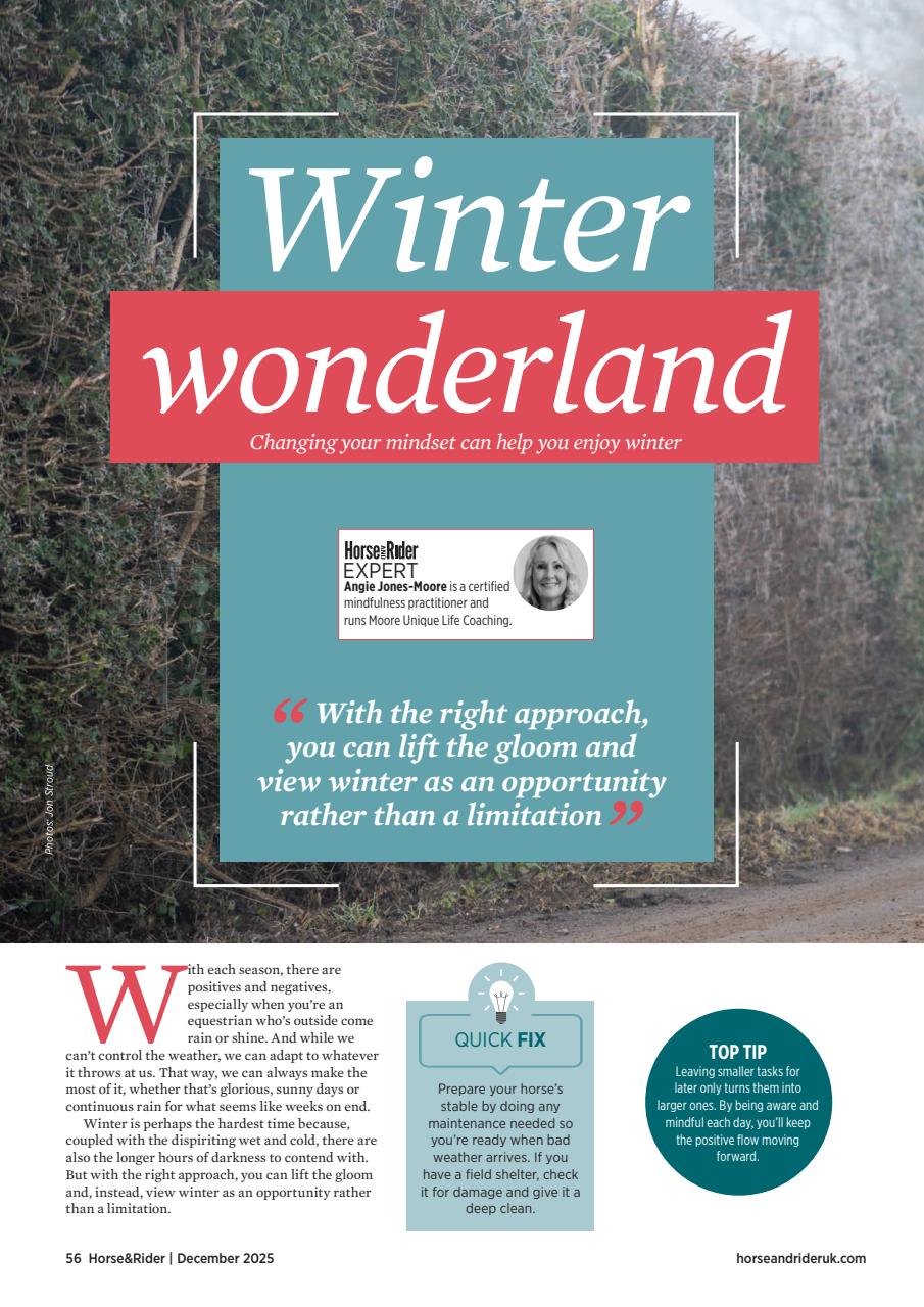 Horse&Rider Magazine - UK equestrian magazine for Horse and Rider Preview Pages