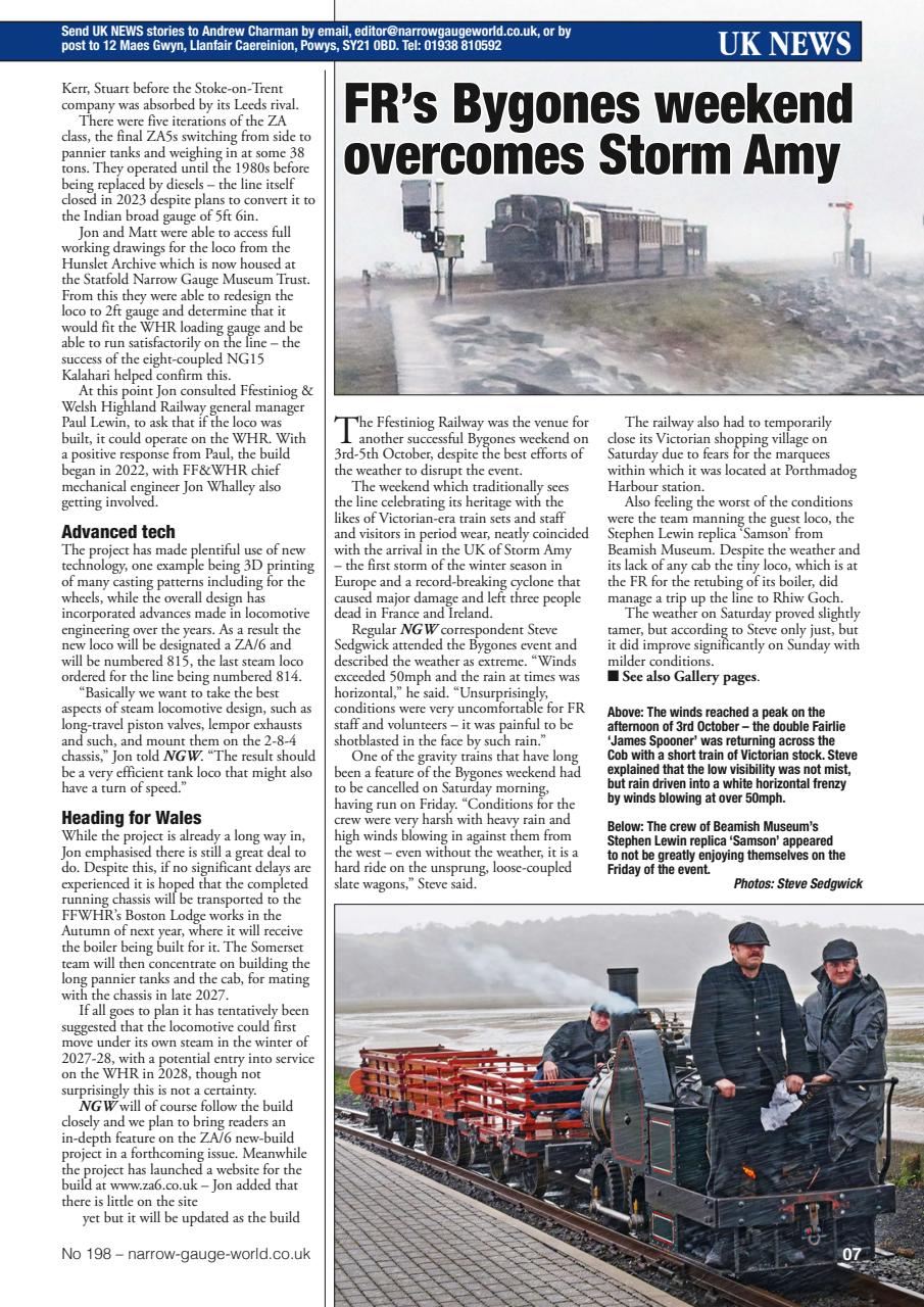 Narrow Gauge World Preview Pages