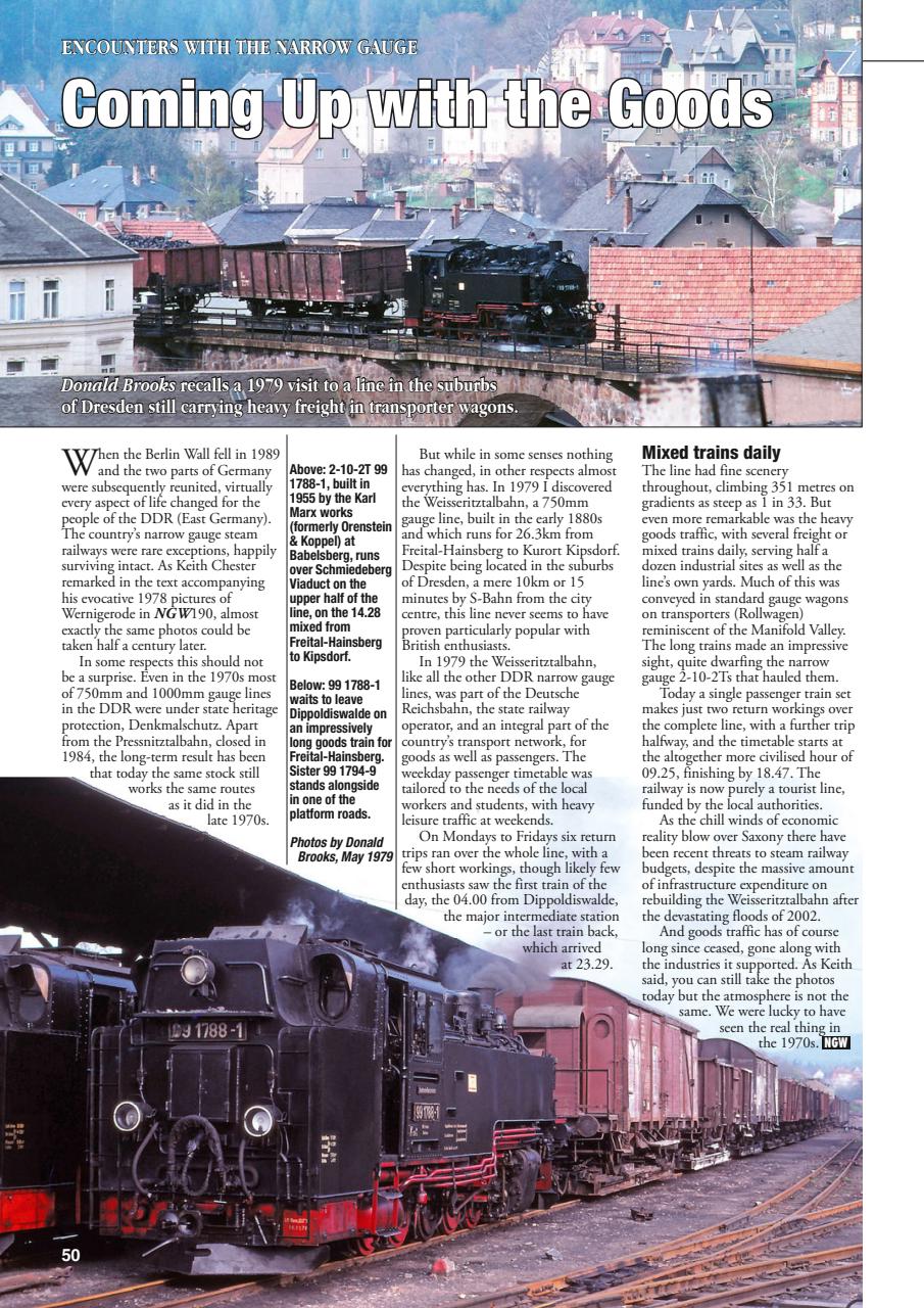 Narrow Gauge World Preview Pages