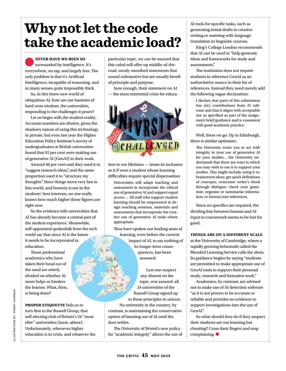 The Critic Preview Pages