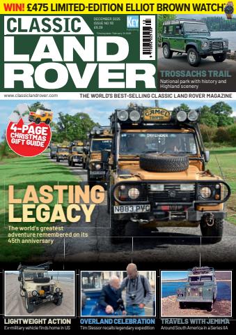 Classic Land Rover Magazine issue December 2025