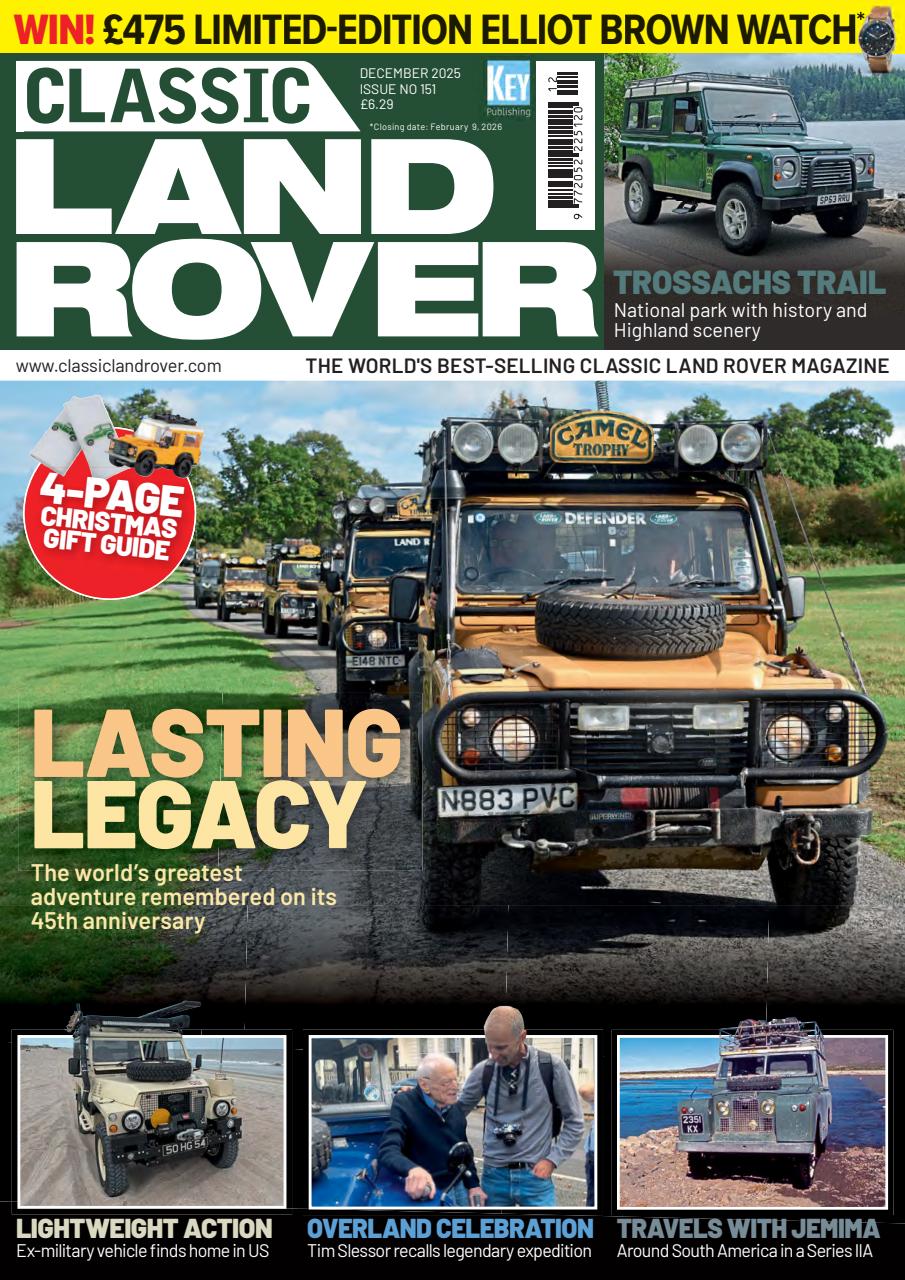 Classic Land Rover Magazine Preview Pages