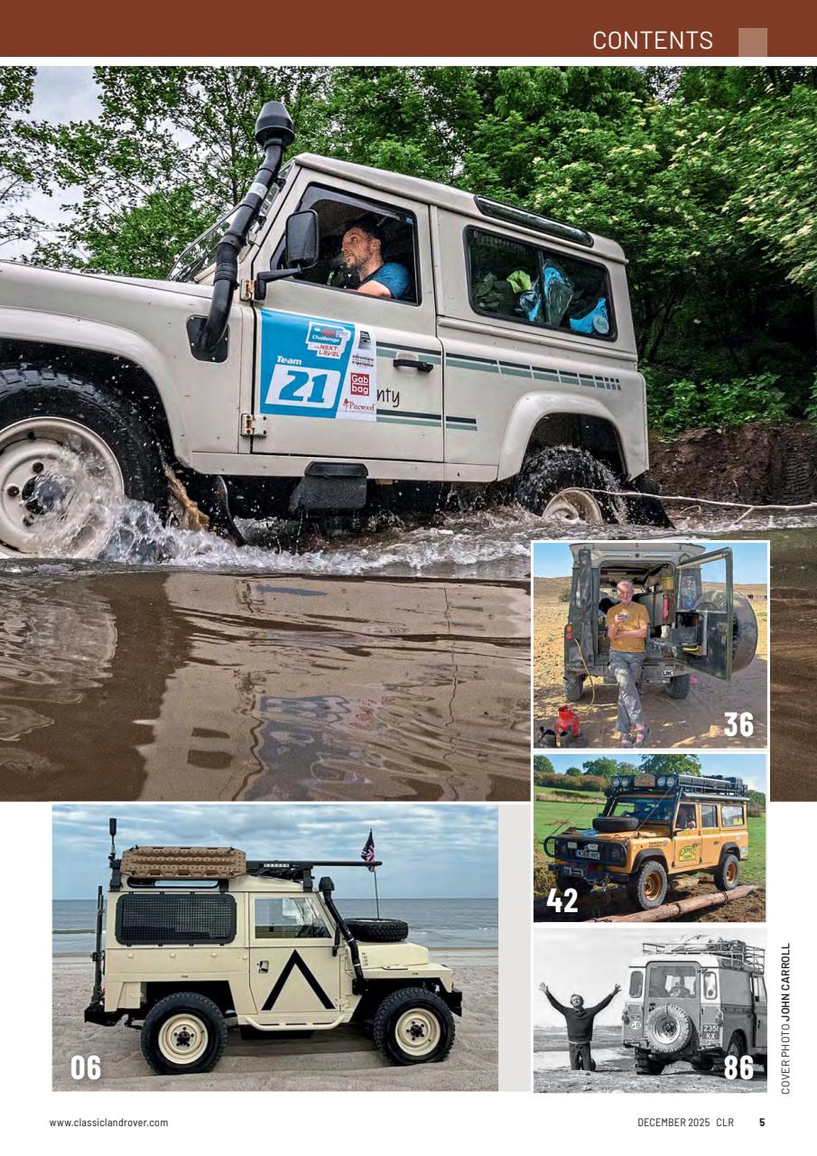 Classic Land Rover Magazine Preview Pages