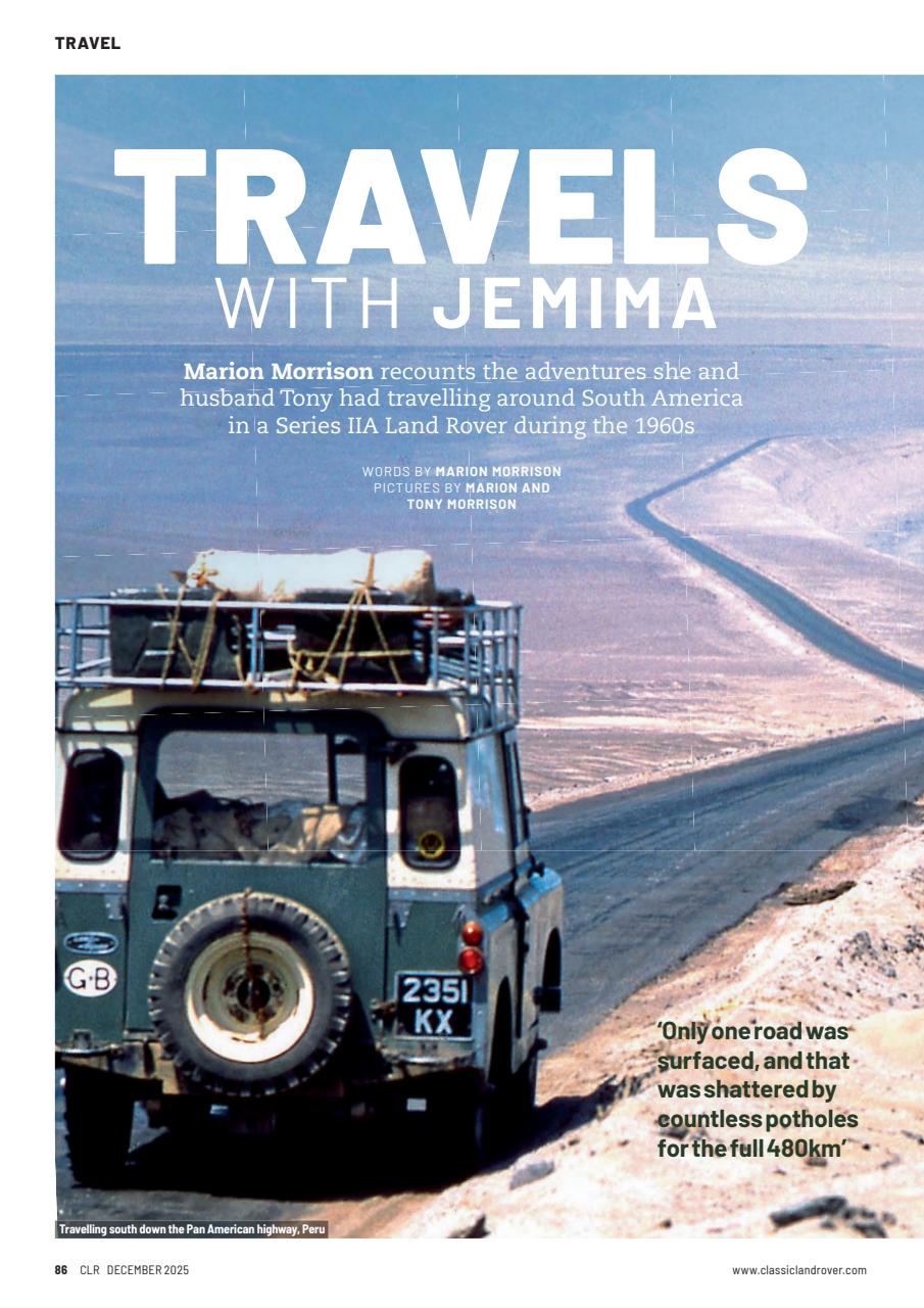 Classic Land Rover Magazine Preview Pages