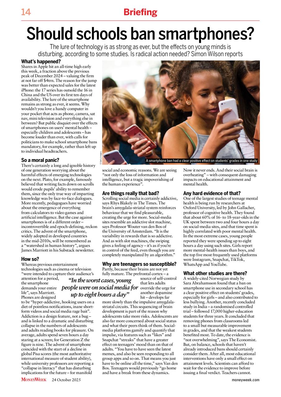 MoneyWeek Preview Pages