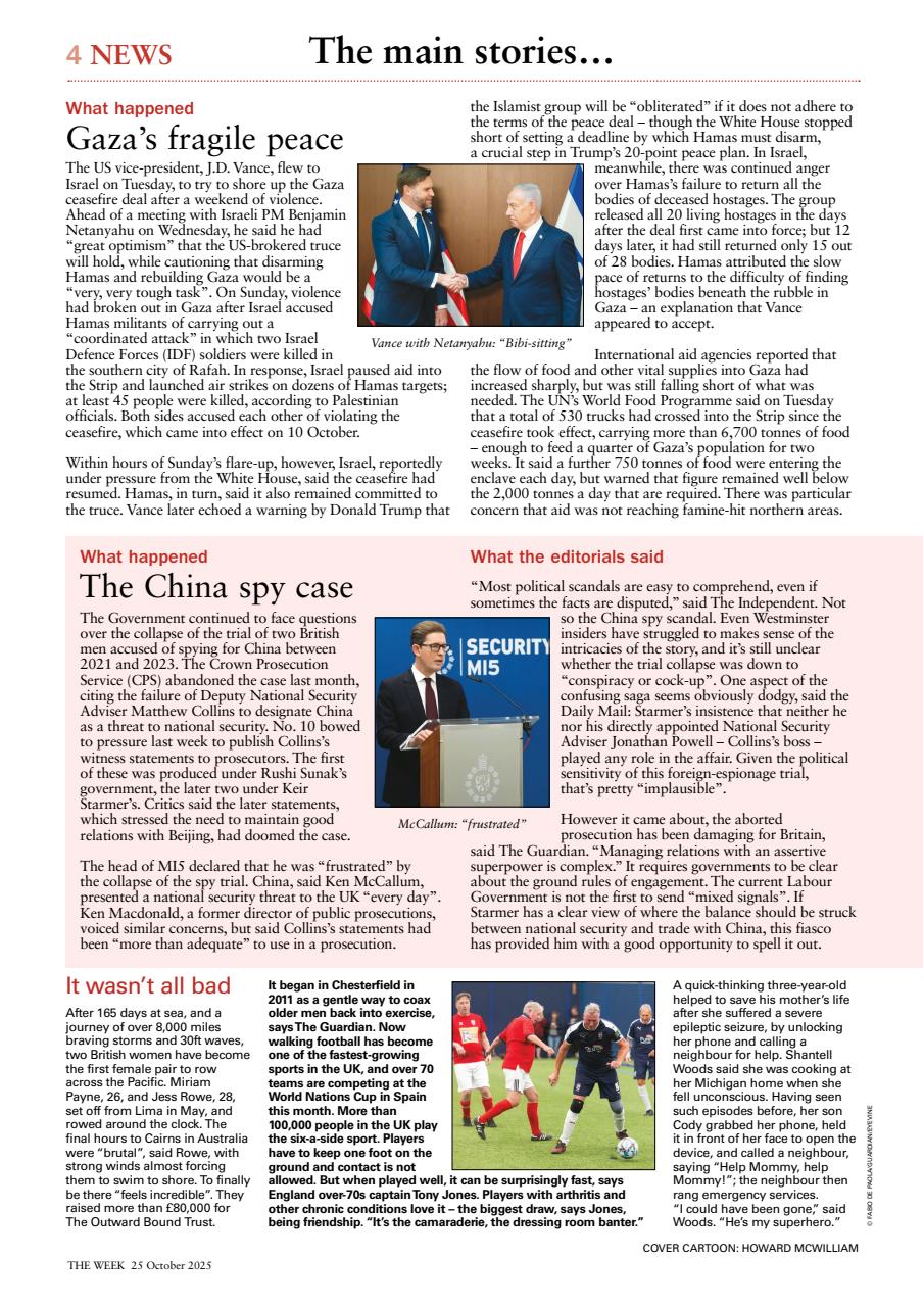 The Week Preview Pages