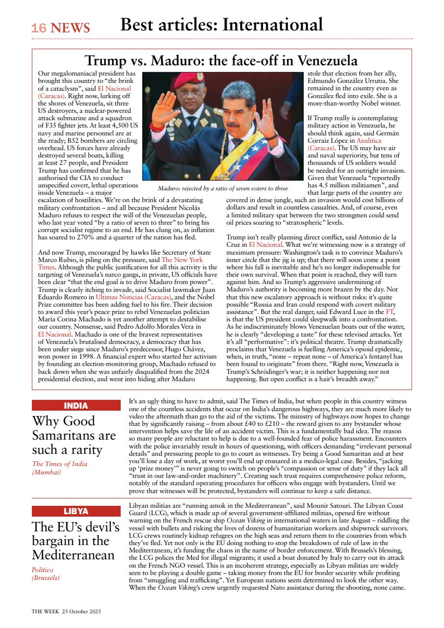 The Week Preview Pages