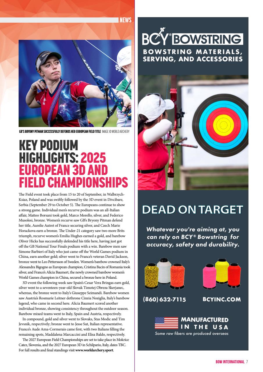 Bow International Preview Pages