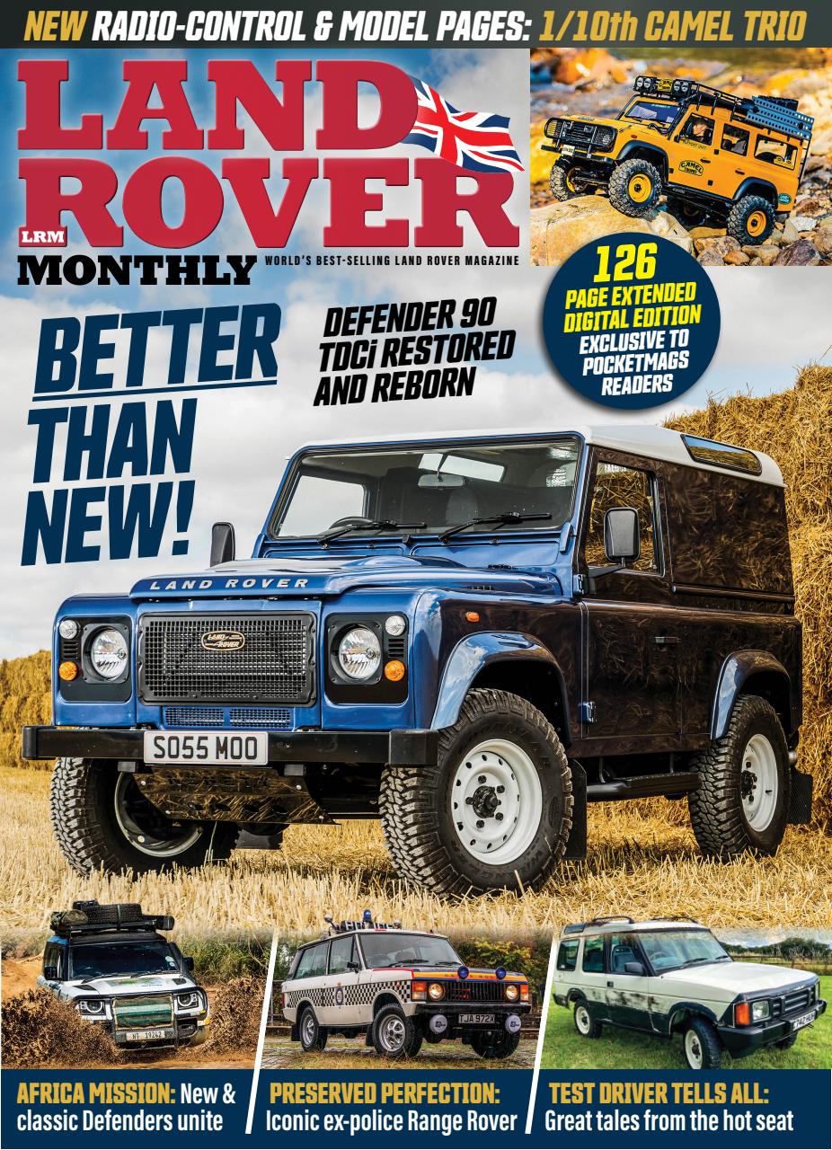 Land Rover Monthly Preview Pages