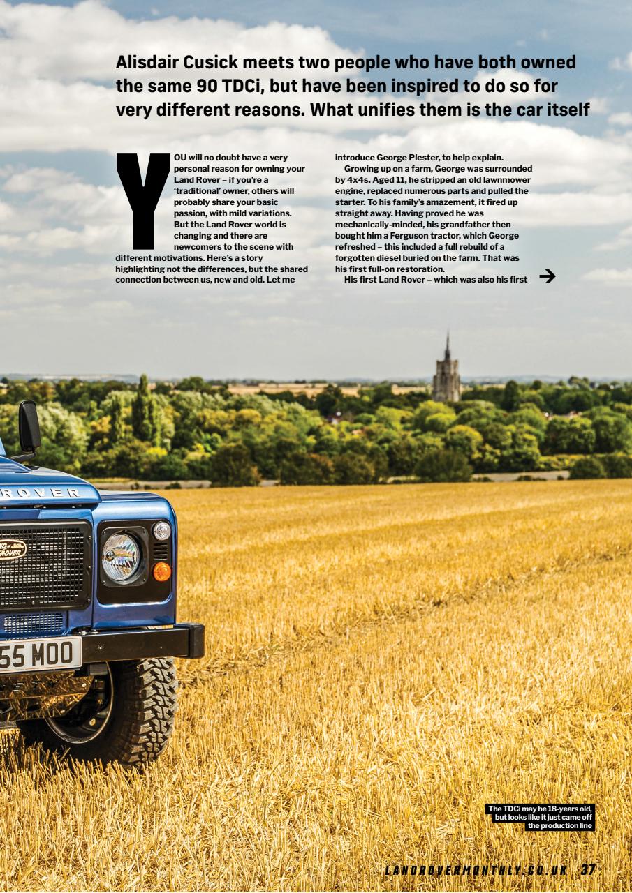 Land Rover Monthly Preview Pages