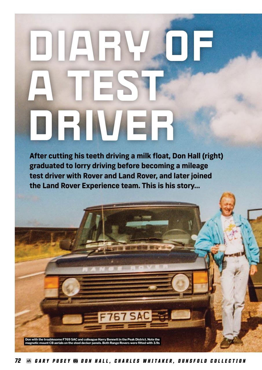 Land Rover Monthly Preview Pages