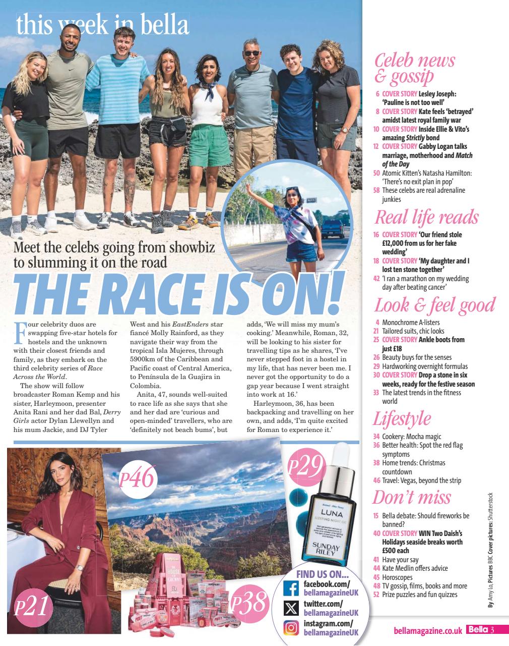 Bella Magazine Preview Pages