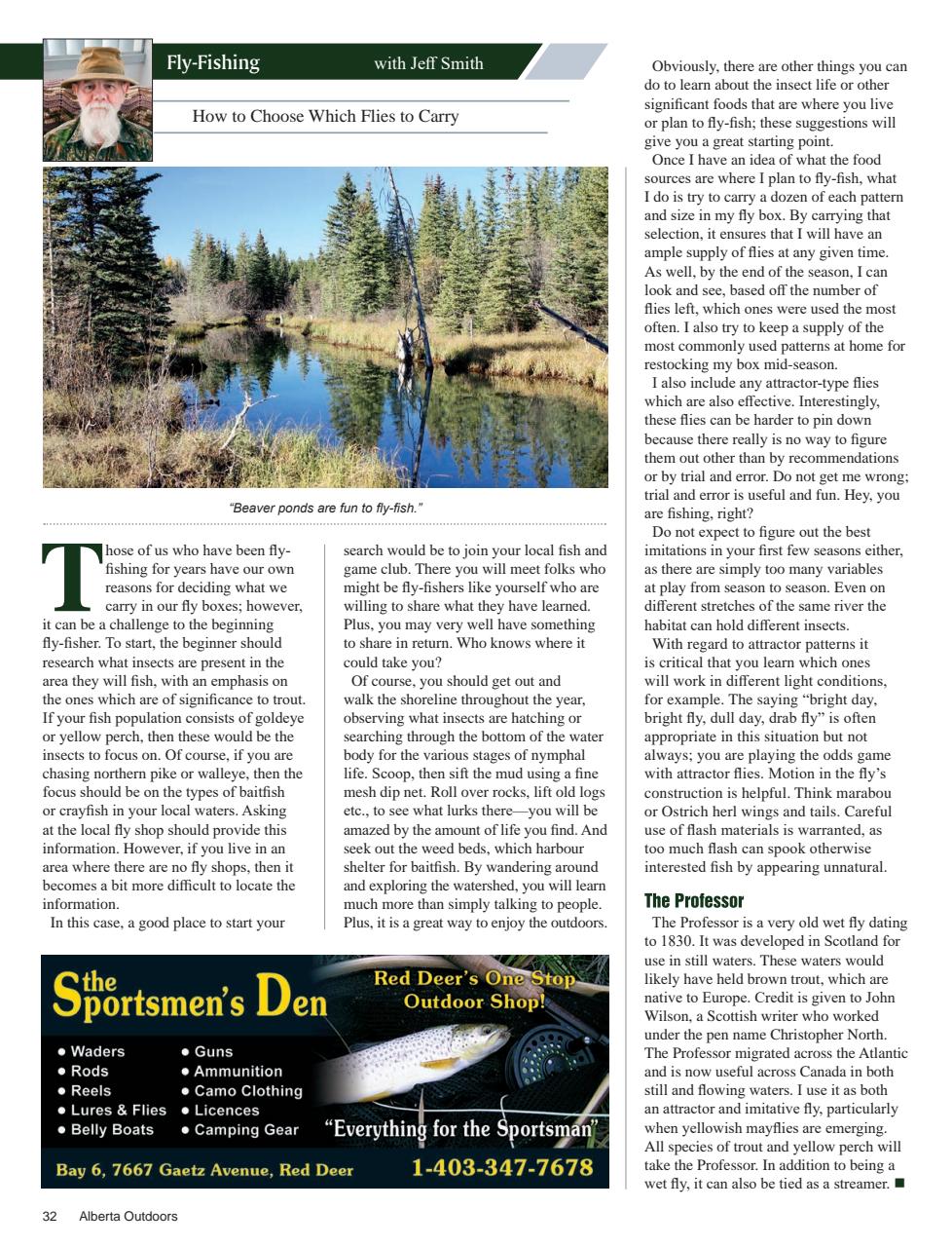 Alberta Outdoors Preview Pages