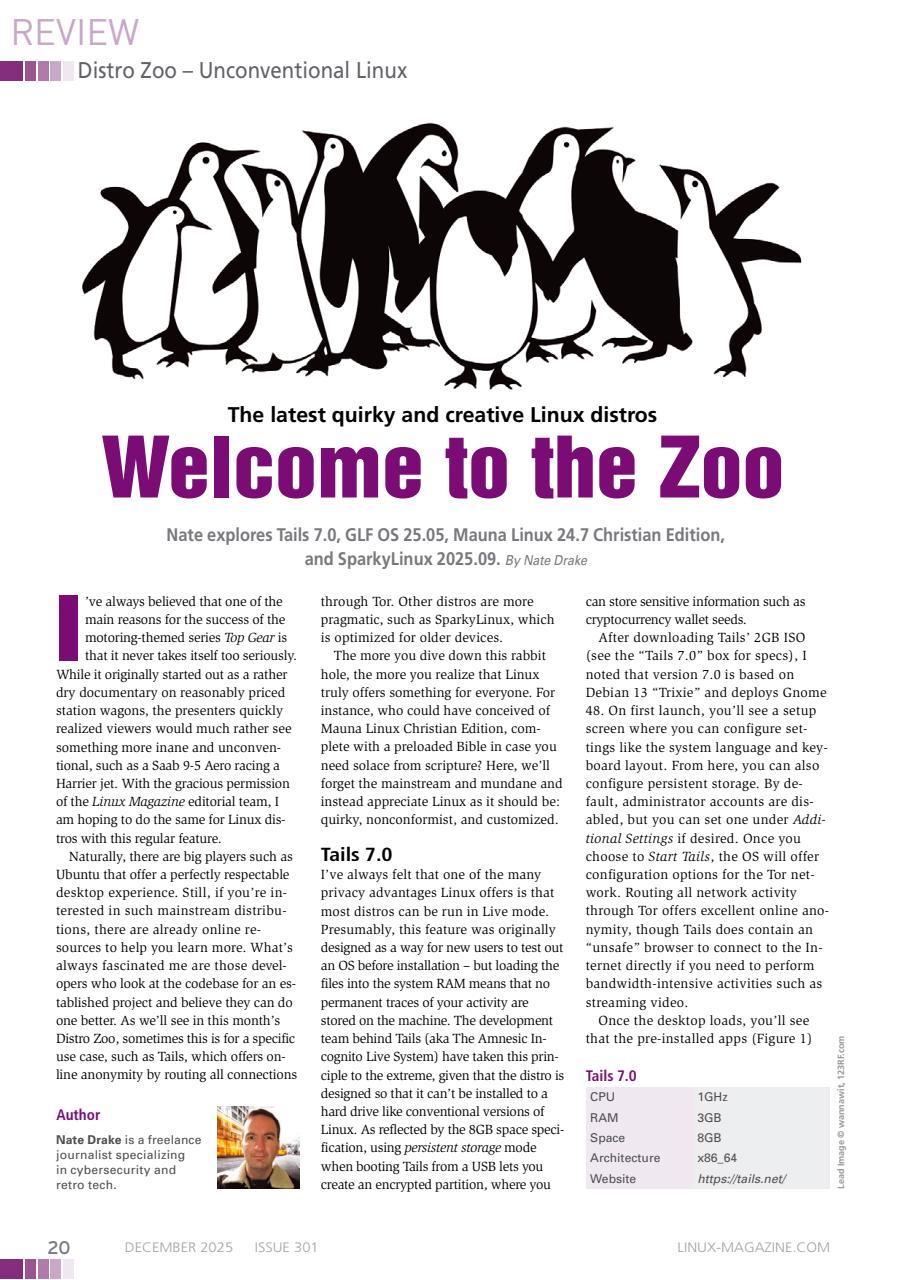 Linux Magazine Preview Pages