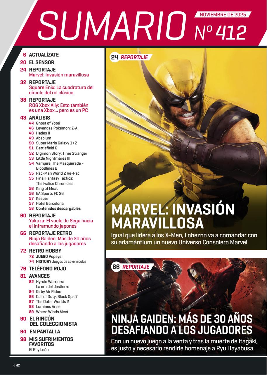 Hobby Consolas Preview Pages