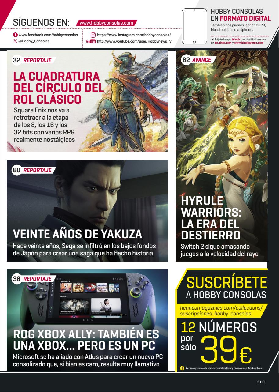 Hobby Consolas Preview Pages