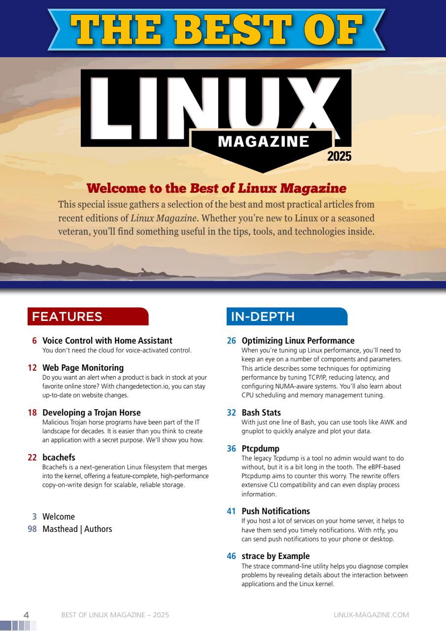 Linux Magazine Preview Pages