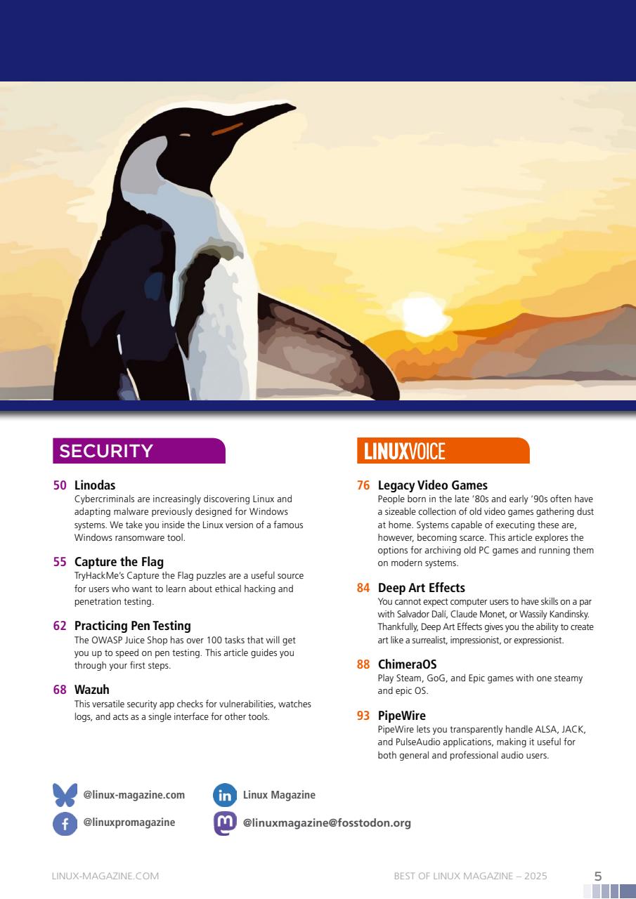 Linux Magazine Preview Pages