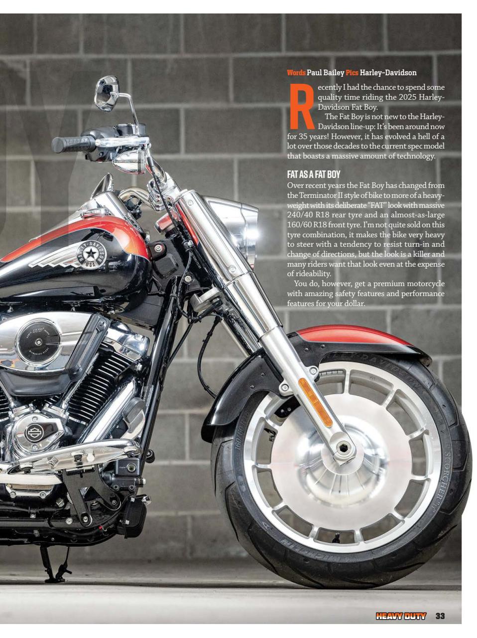 Heavy Duty Preview Pages