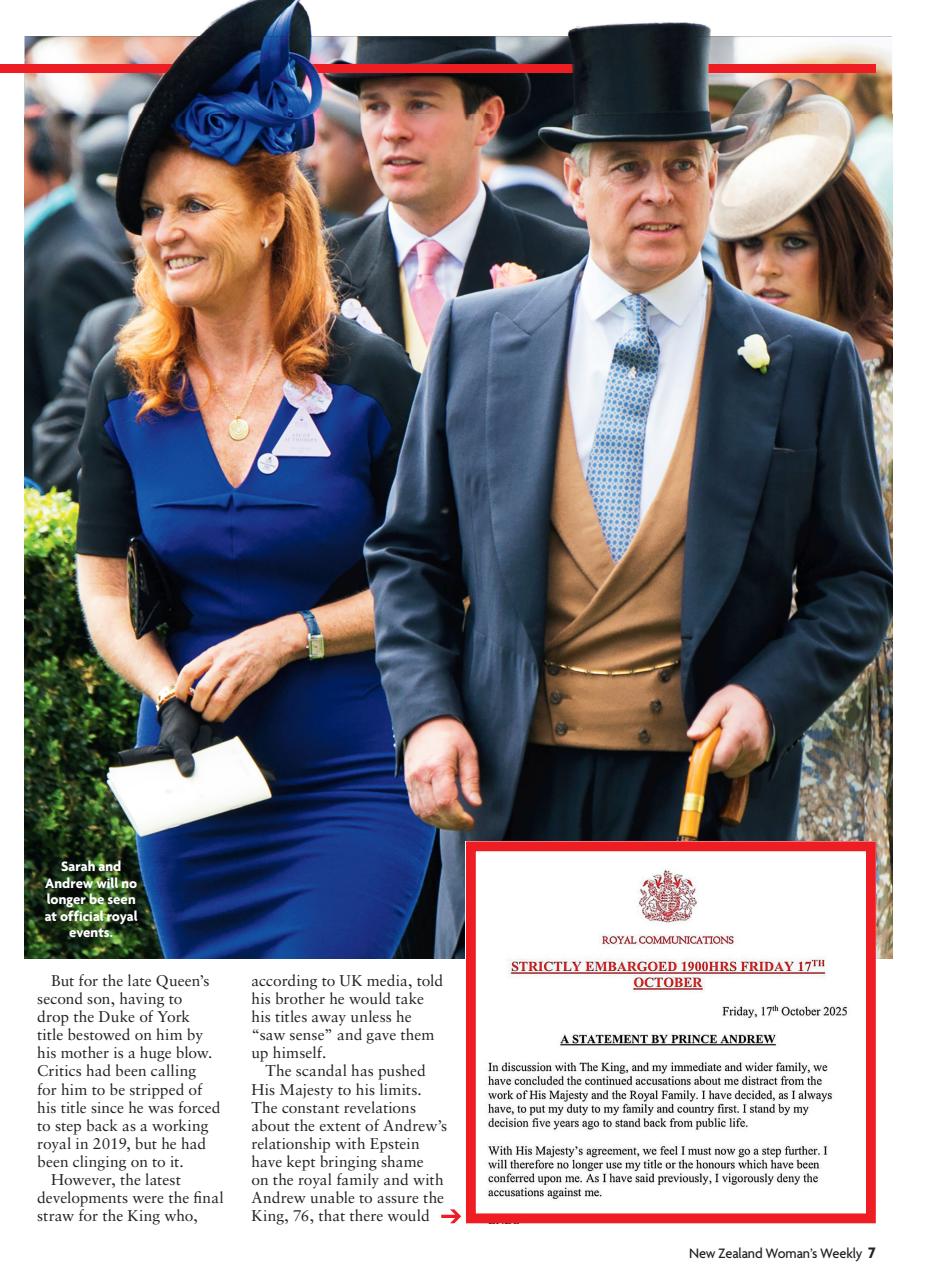 NZ Woman's Weekly Preview Pages