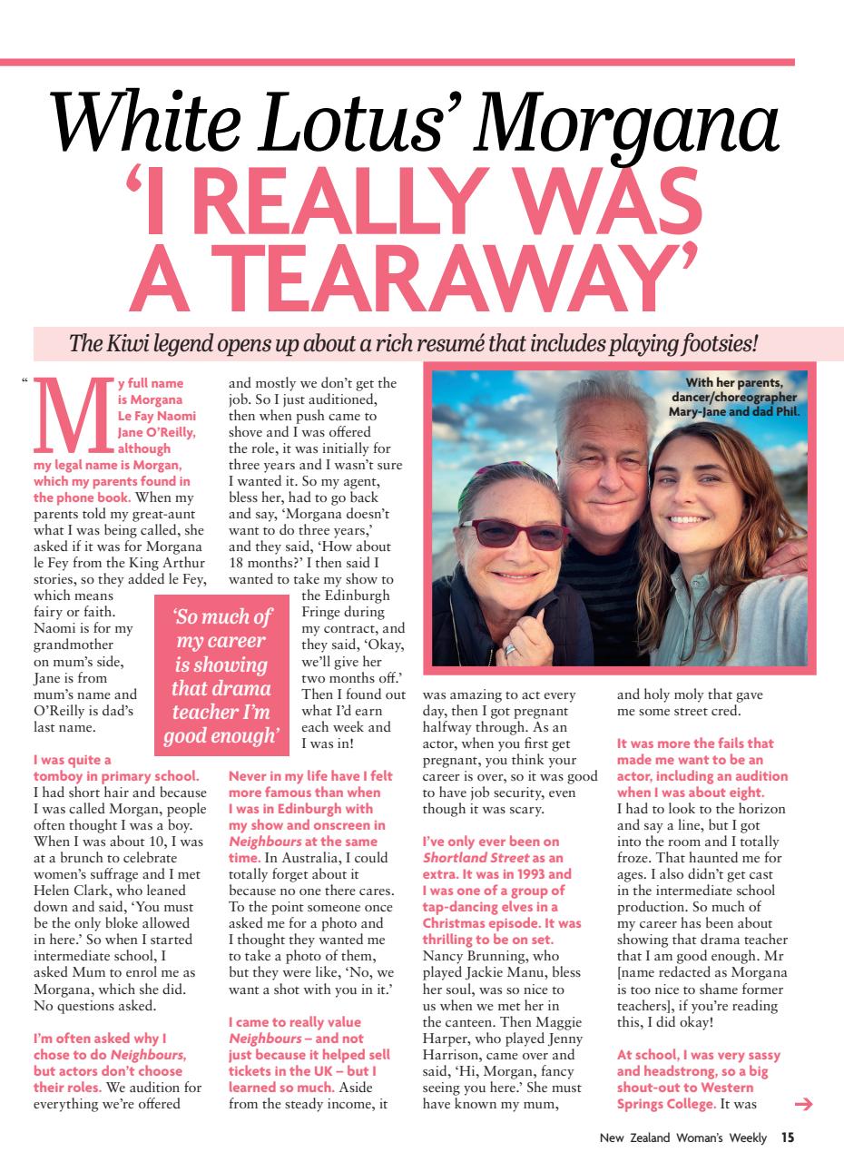 NZ Woman's Weekly Preview Pages