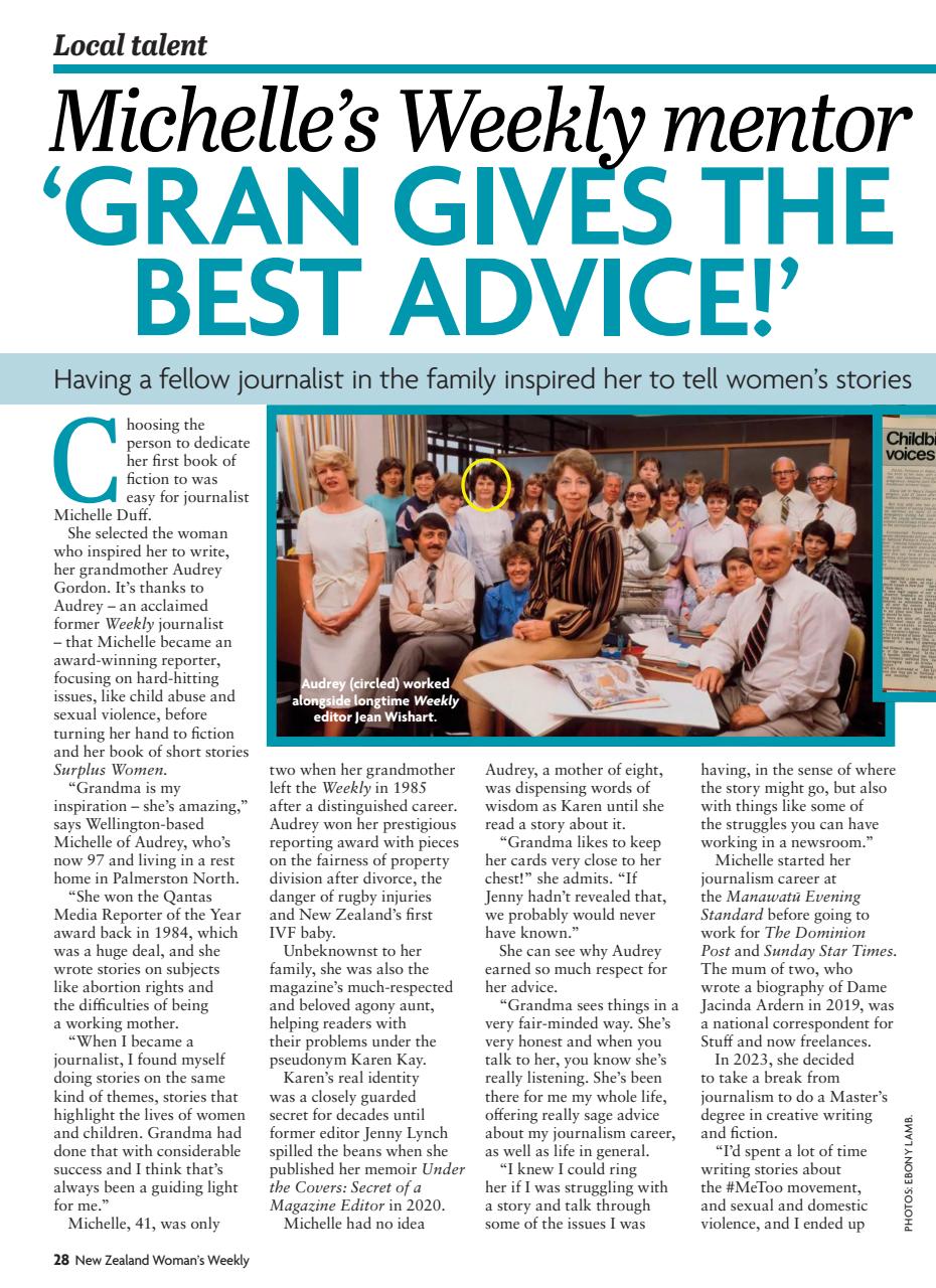 NZ Woman's Weekly Preview Pages