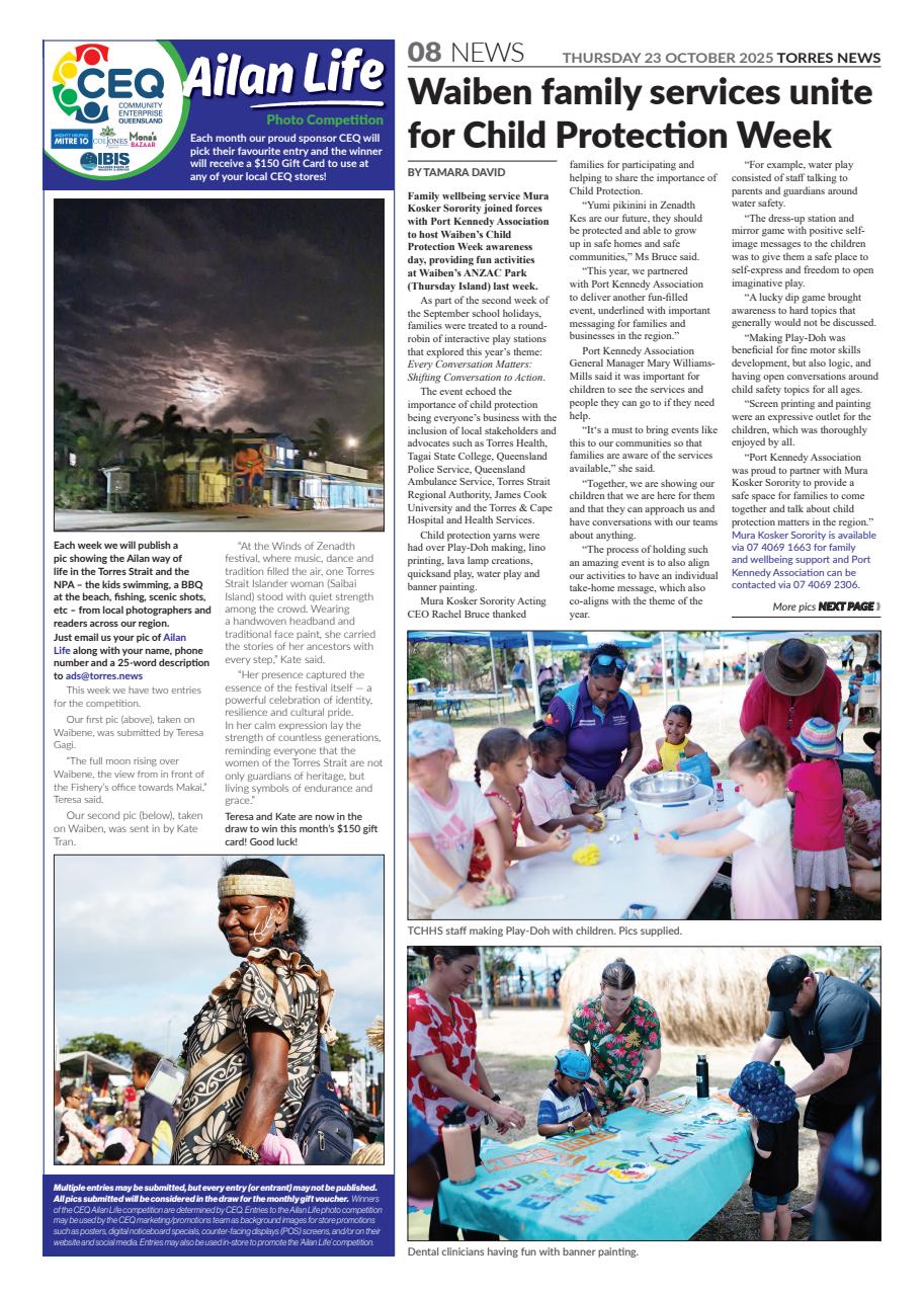 Torres News Preview Pages