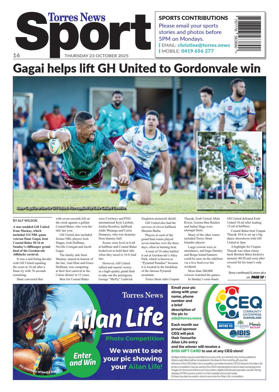 Torres News Preview Pages