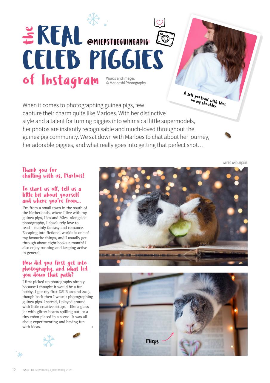 Guinea Pig Magazine Preview Pages