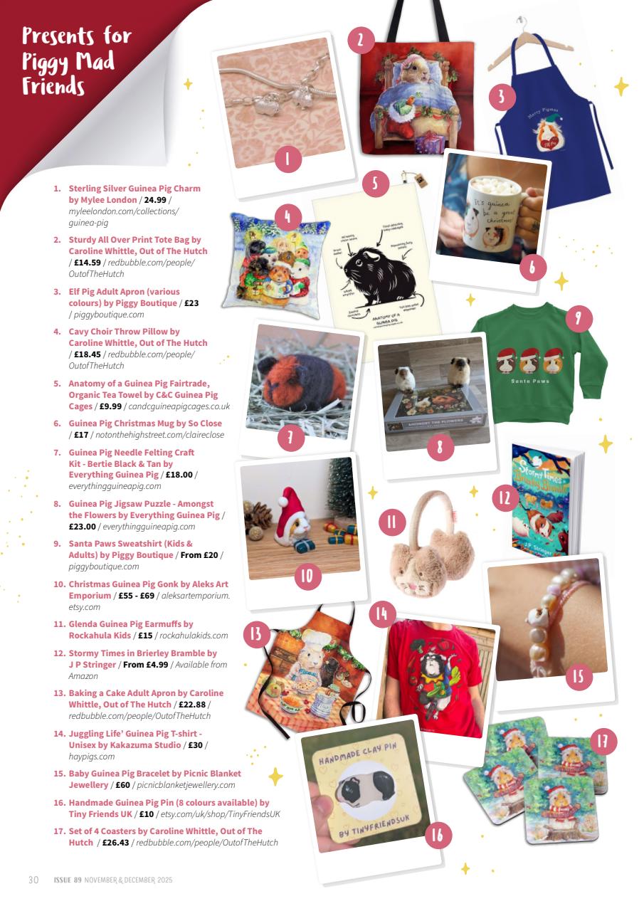 Guinea Pig Magazine Preview Pages