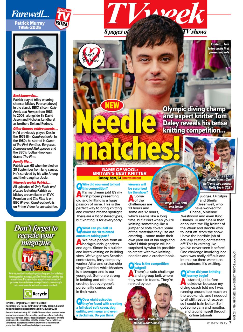 What's on TV Preview Pages