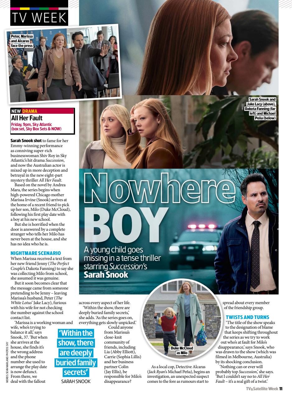 TV & Satellite Week Preview Pages