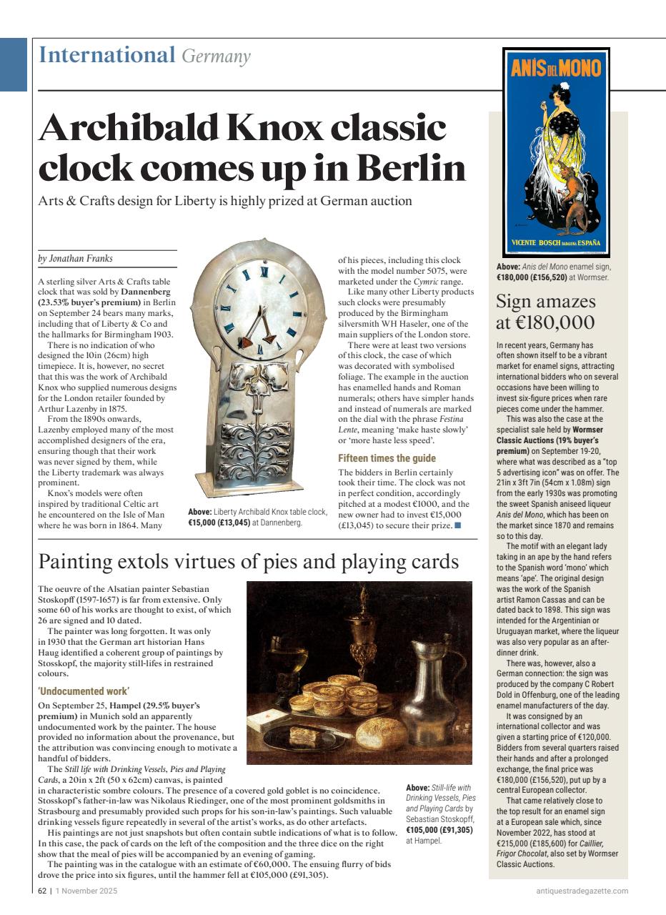 Antiques Trade Gazette Preview Pages
