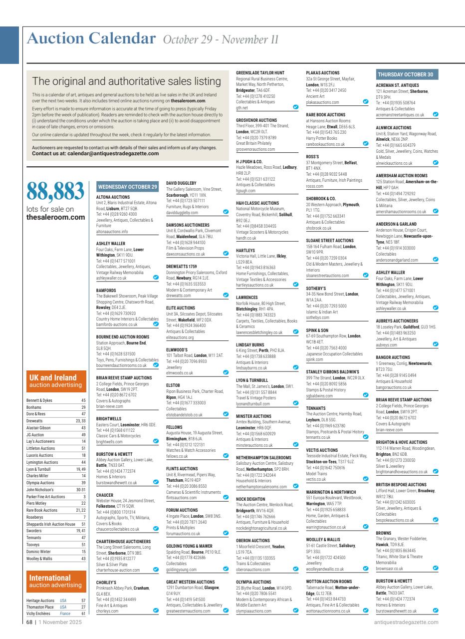 Antiques Trade Gazette Preview Pages