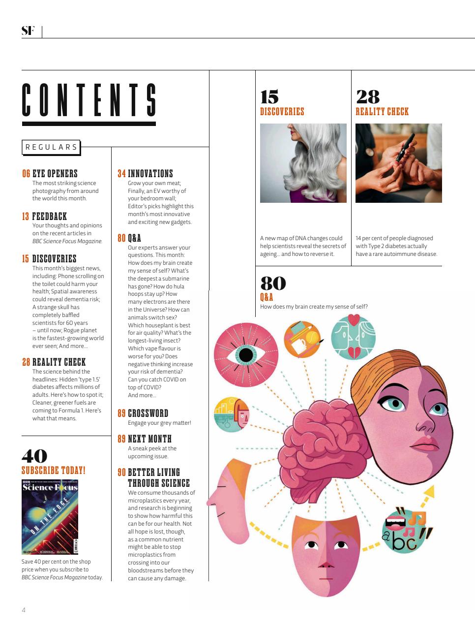 BBC Science Focus Magazine Preview Pages