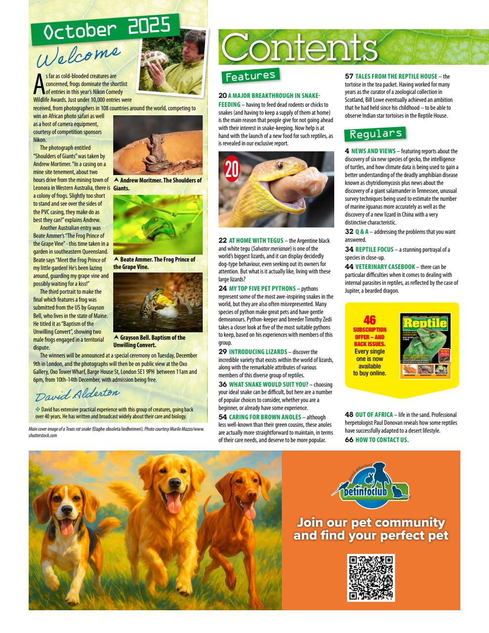 Practical Reptile Keeping Preview Pages