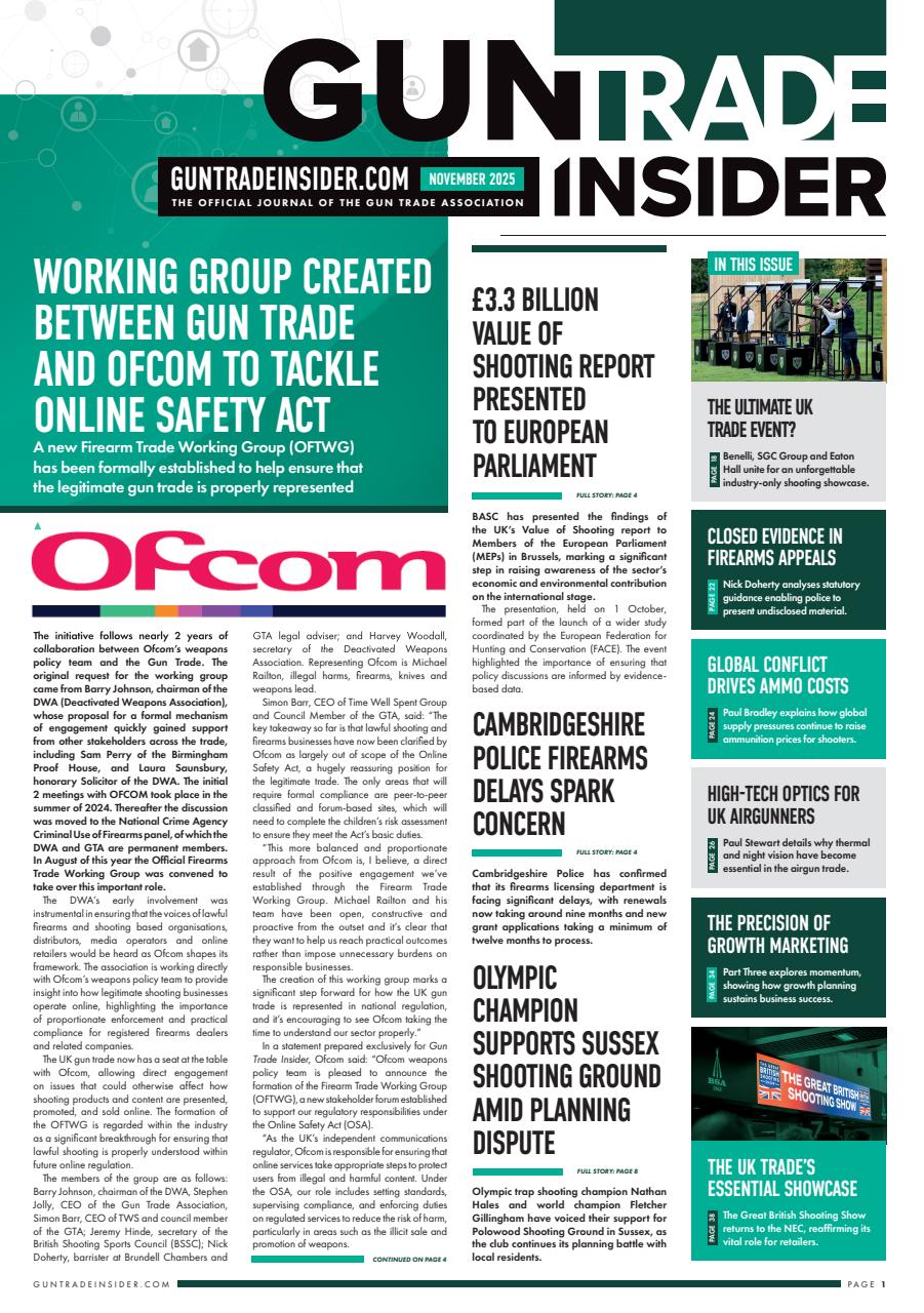 Gun Trade Insider Preview Pages
