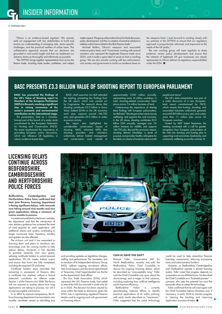 Gun Trade Insider Preview Pages
