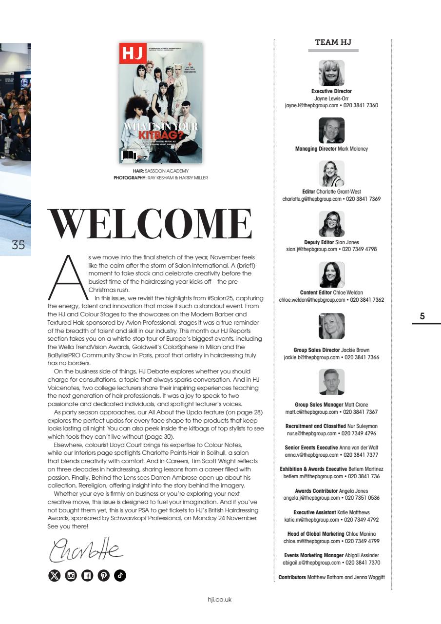 Hairdressers Journal Preview Pages