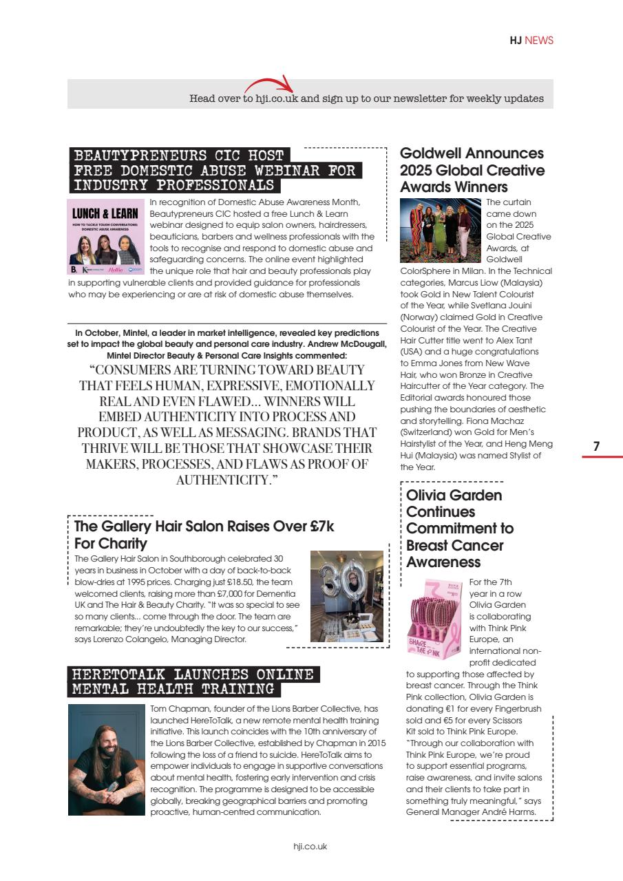 Hairdressers Journal Preview Pages