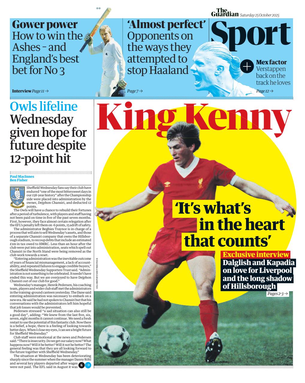 The Guardian Newspaper Preview Pages