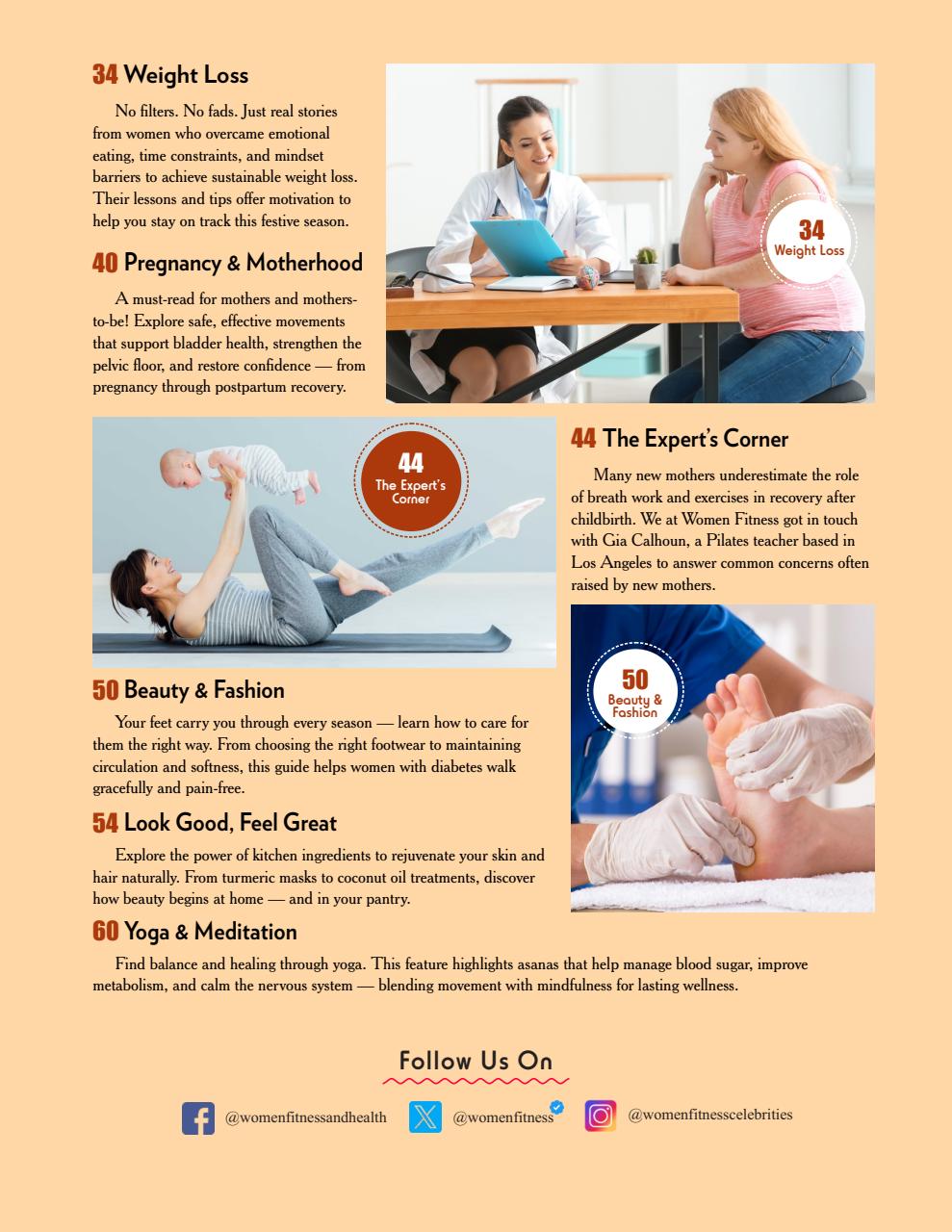 Women Fitness Preview Pages