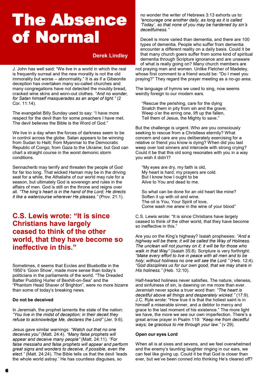 Prophetic Witness Preview Pages